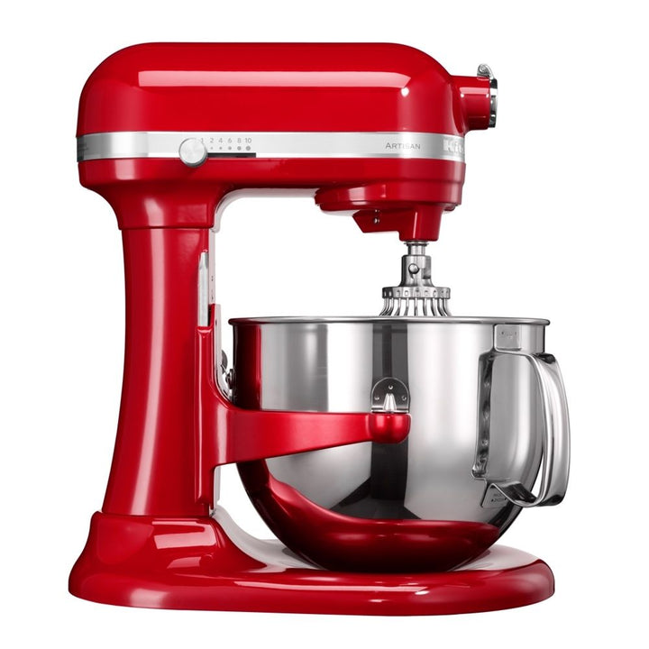 KitchenAid - Batteur sur socle Artisan 6,9 L - Rouge Empire