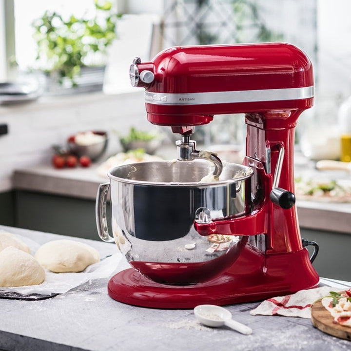 KitchenAid - Batteur sur socle Artisan 6,9 L - Rouge Empire