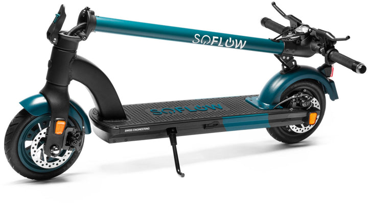 SoFlow SO4 Gen 3 E-Scooter mit Blinker grün/schwarz