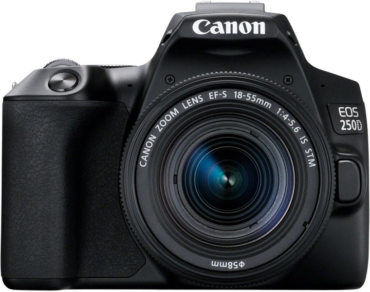 Canon EOS 250D Kit (EF-S 18-55mm F4-5.6) Digitale Spiegelreflexkamera schwarz