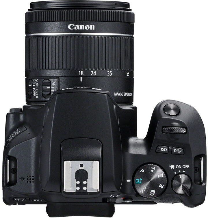 Canon EOS 250D Kit (EF-S 18-55mm F4-5.6) Digitale Spiegelreflexkamera schwarz