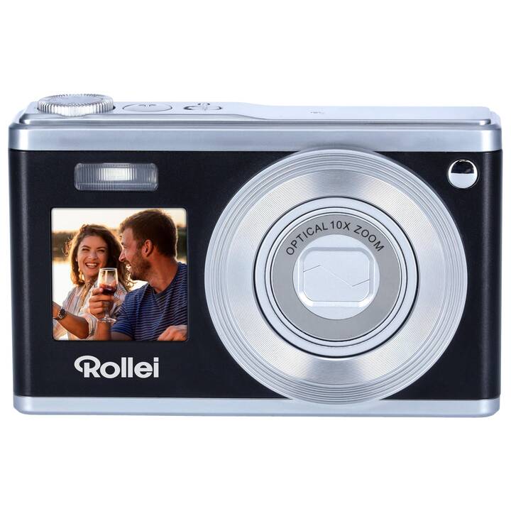 ROLLEI Compactline 10x (20 MP, Argent, Gris)