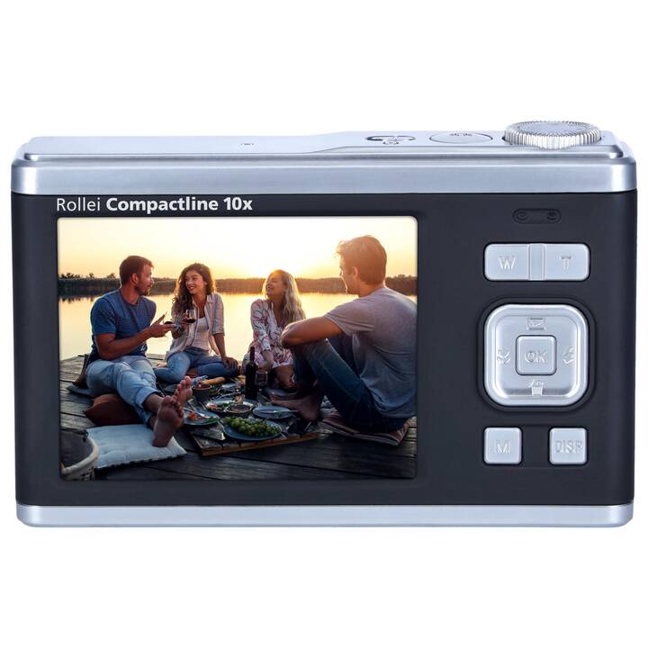 ROLLEI Compactline 10x (20 MP, Argent, Gris)