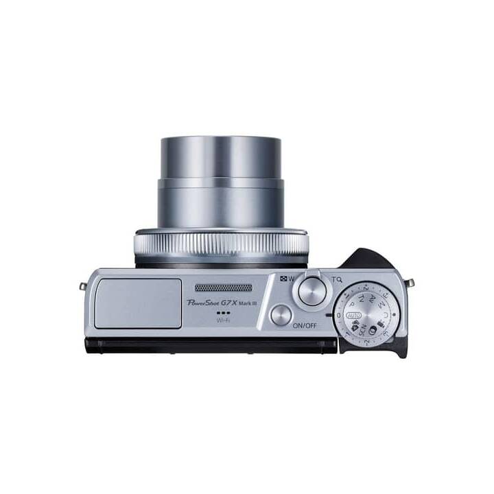 CANON PowerShot G7 X Mark III (20.1 MP, Argent)