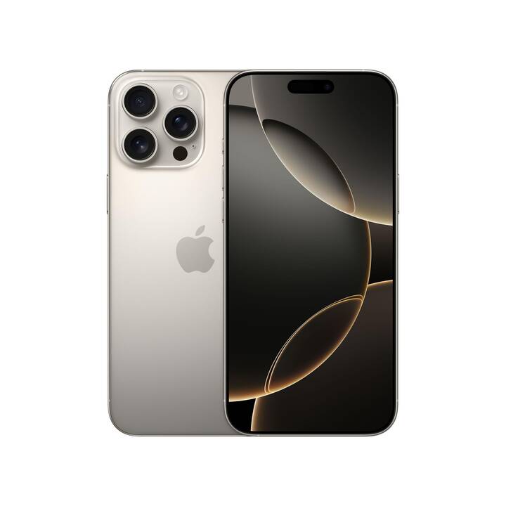 APPLE iPhone 16 Pro (256 GB, Titane naturel, 6.3", 48 MP, 5G)